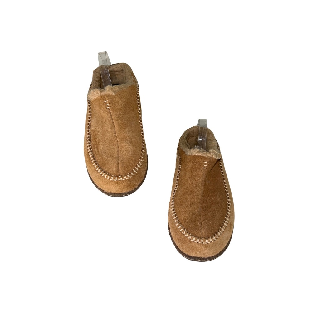Sorel Falcon Ridge II Mens Suede Slippers Tan Size 14